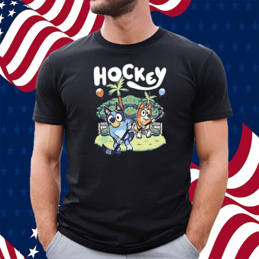 Bring Hockey Back Hockey Bluey Shirt