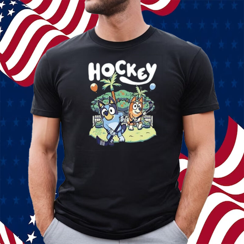 Bring Hockey Back Hockey Bluey Shirt