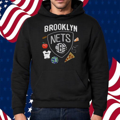 Brooklyn Nets Nba X Market Claymation Shirt Hoodie