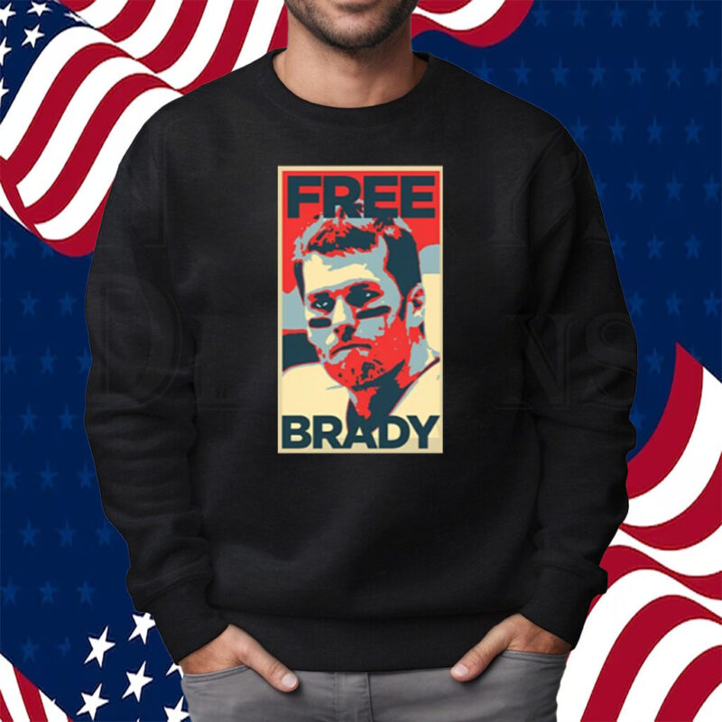 Charlie Baker Free Brady Shirt Dave Portnoy-Sweatshirt