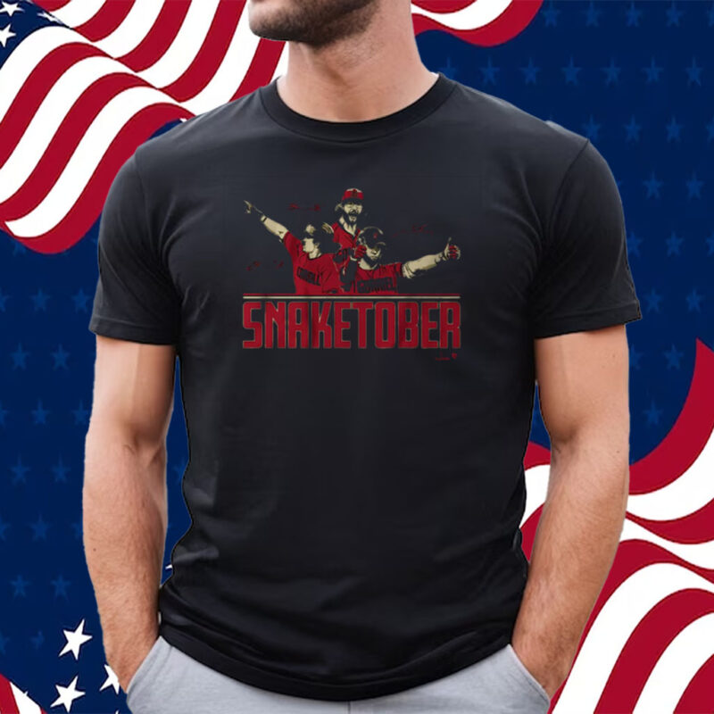 Corbin Caroll Lourdes Gurriel Jr And Zac Gallen Snaketober T-Shirt