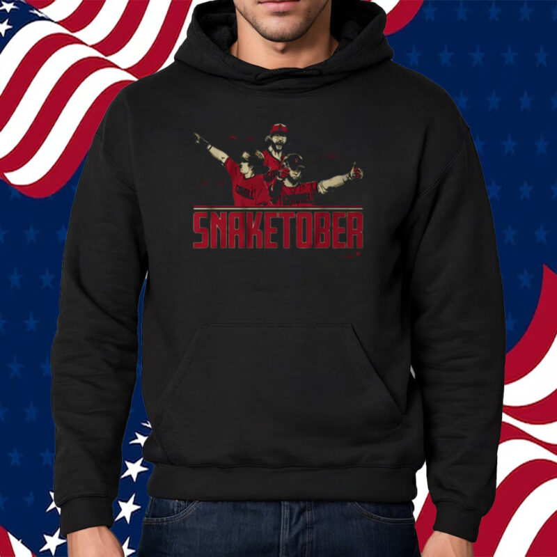 Corbin Caroll Lourdes Gurriel Jr And Zac Gallen Snaketober T-Shirt Hoodie