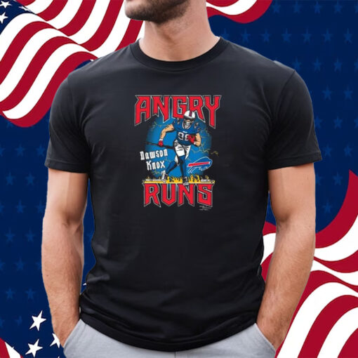 Dawson Knox Angry Runs T-Shirt