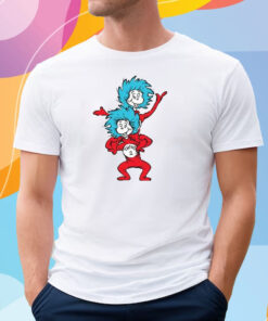 Dr Seuss Thing 1 And Thing 2 Shirt