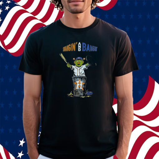 Houston Astros Mascot Orbit Swangin’ And Bangin’ Shirt