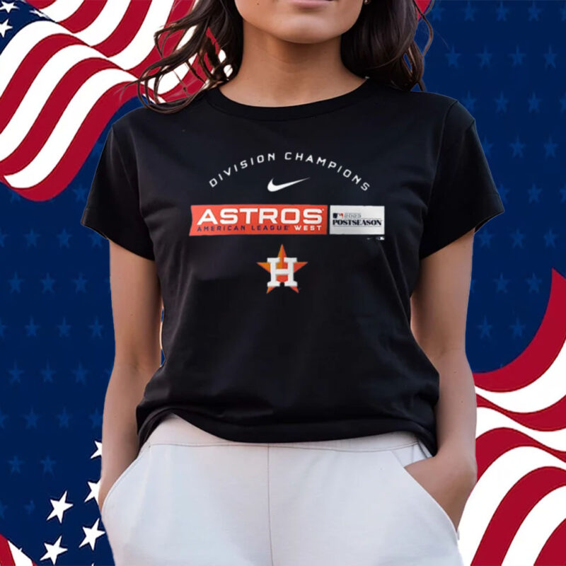 Houston Astros Nike 2023 Al West Division Champions Shirts