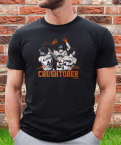 Jose Altuve Yordan Alvarez And Kyle Tucker Crushtober T-Shirt - ShirtsOwl  Office