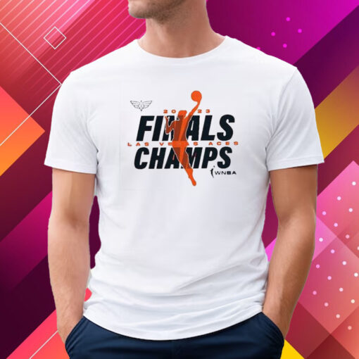 Las Vegas Aces 2023 Wnba Finals Champions Signature T-Shirt