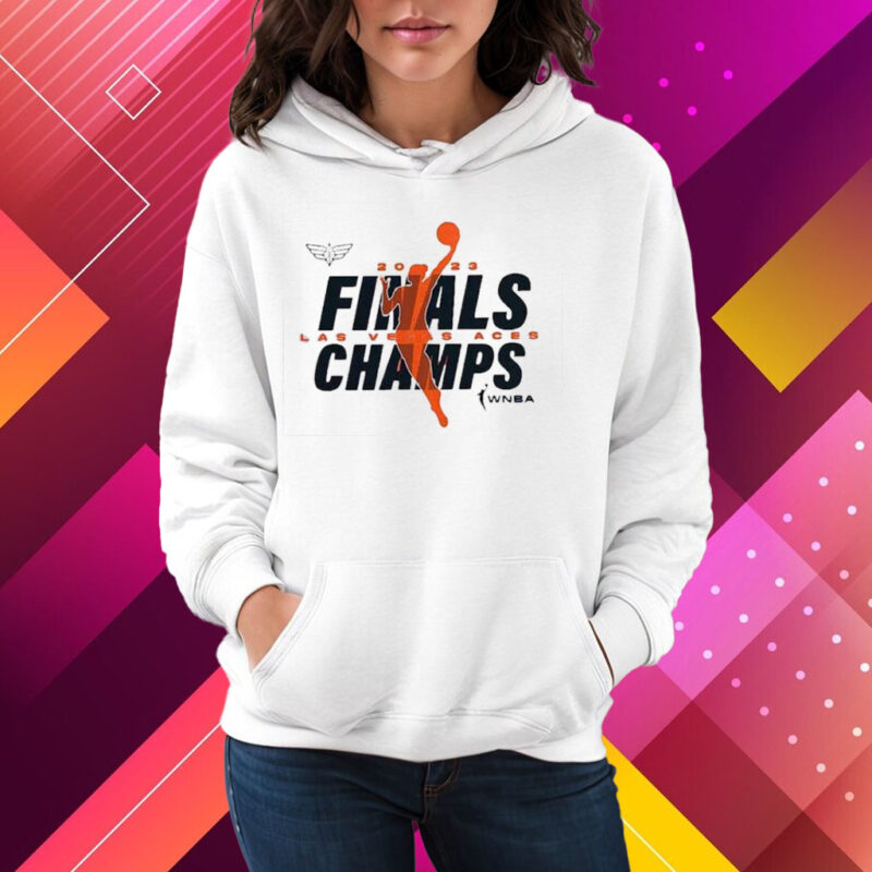 Las Vegas Aces 2023 Wnba Finals Champions Signature T-Shirt Hoodie