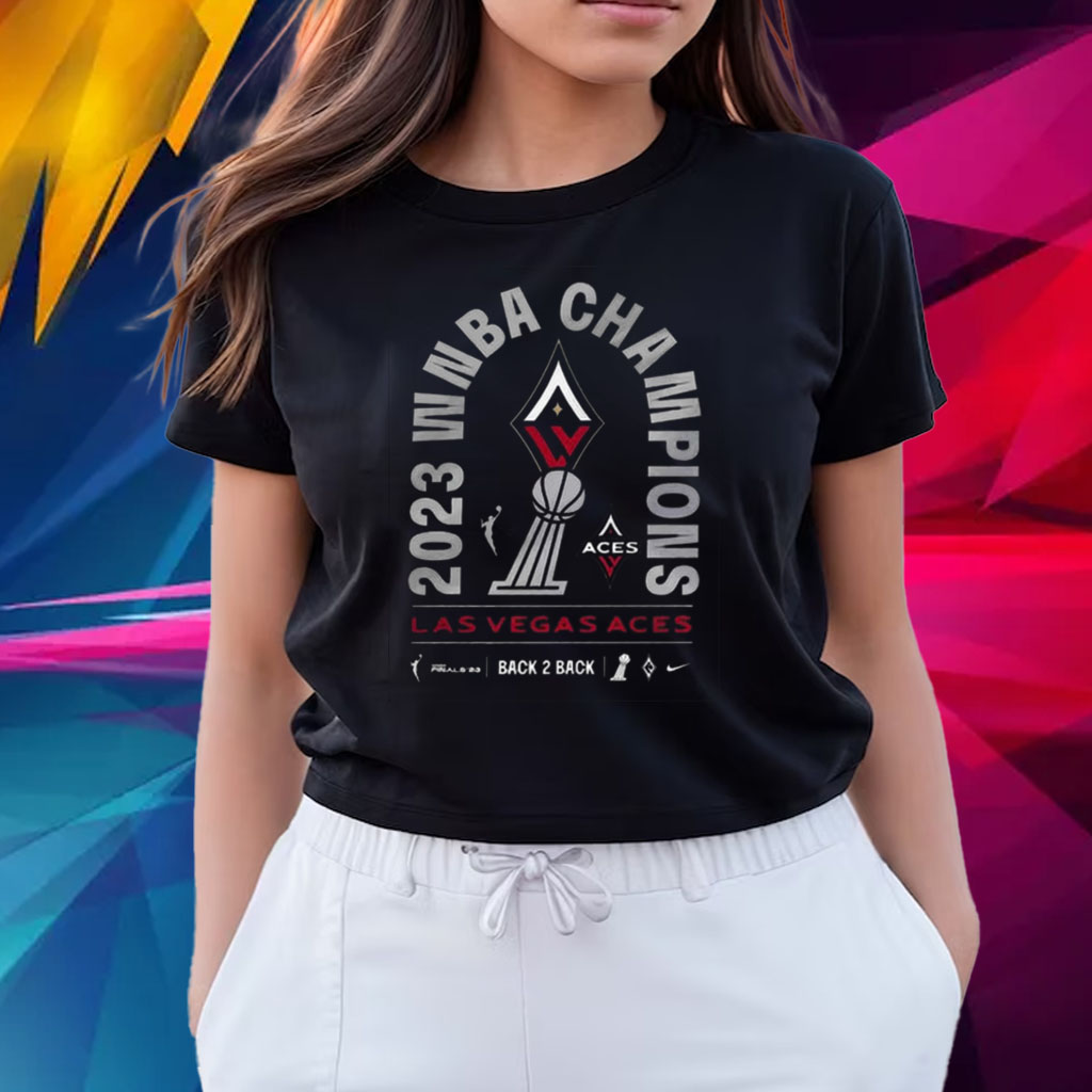 Las Vegas Aces WNBA Finals Champions T-Shirt - ShirtsOwl Office