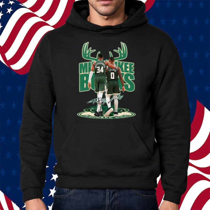 Milwaukee Bucks Shirt Hoodie