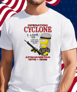 Operation Cyclone Afghanistan 1979-1992 Shirt