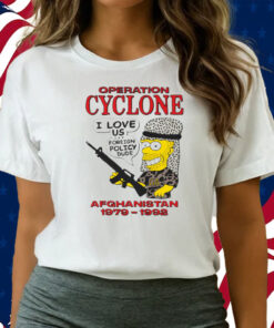 Operation Cyclone Afghanistan 1979-1992 Shirts