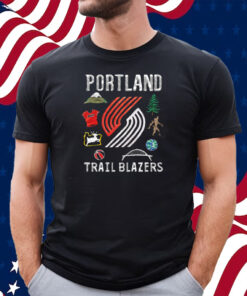 Portland Trail Blazers Nba X Market Claymation Shirt