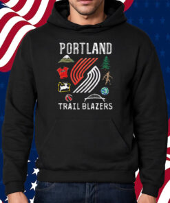 Portland Trail Blazers Nba X Market Claymation Shirt Hoodie