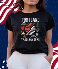 Portland Trail Blazers Nba X Market Claymation Shirts