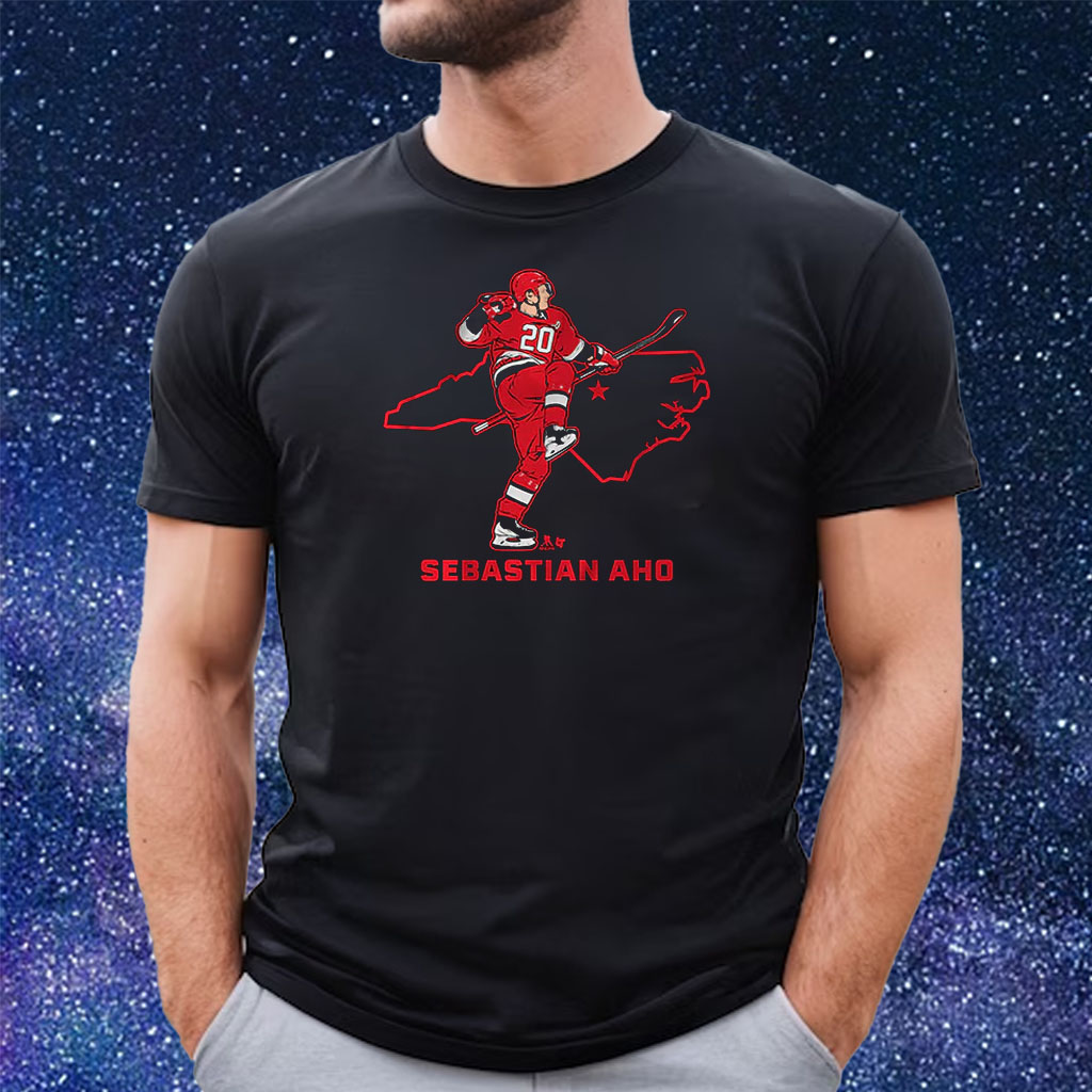 Sebastian Aho State Star Shirt - Teesplash Store