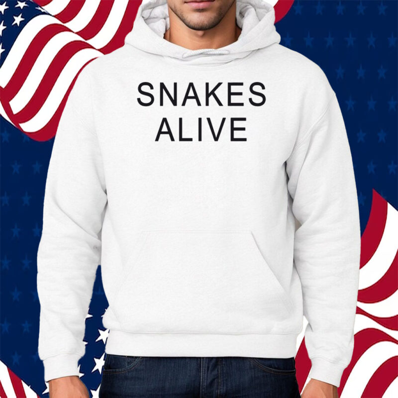 Snakes Alive Shirt Hoodie