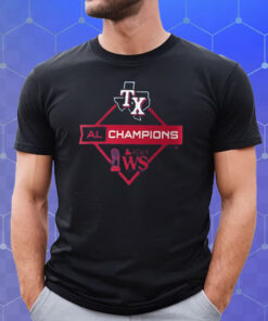 Texas Rangers 2023 American League Champions Diamond Icon Shirt