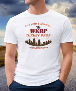 The First Annual Wkrp Turkey Drop T-Shirt