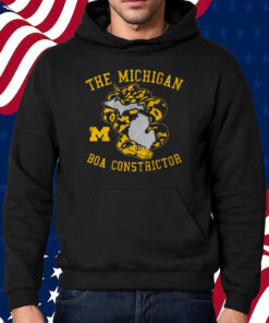 The Michigan Football Boa Constrictor Shirt Hoodie