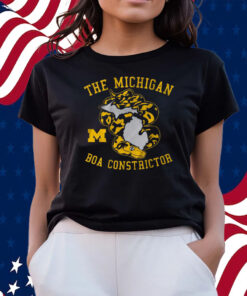 The Michigan Football Boa Constrictor Shirts