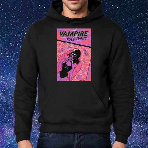 Tragic Girl Vampire Pool Party Shirt Hoodie