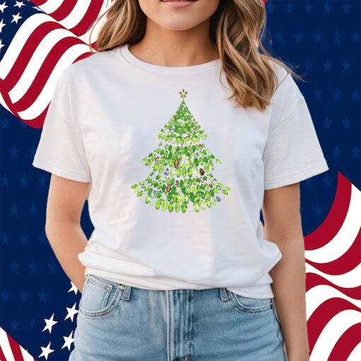 Women’s Crystal Christmas Tree Shirts