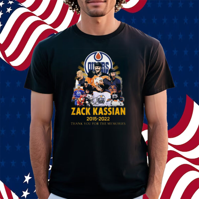 Zack Kassian 2015 – 2022 Thank You For The Memories Shirt