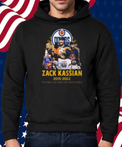 Zack Kassian 2015 – 2022 Thank You For The Memories Shirt Hoodie
