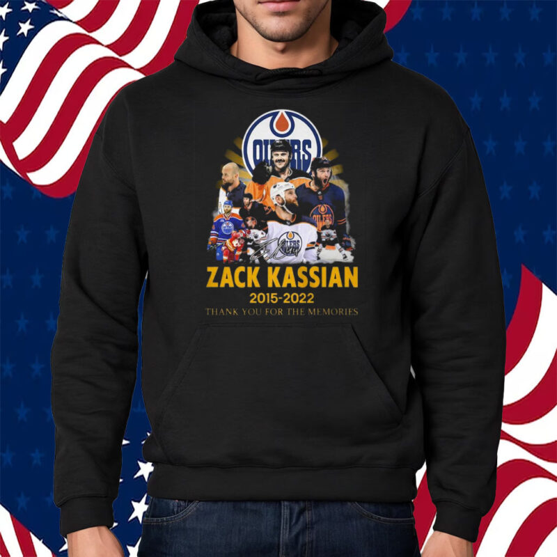 Zack Kassian 2015 – 2022 Thank You For The Memories Shirt Hoodie