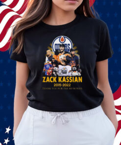 Zack Kassian 2015 – 2022 Thank You For The Memories Shirts