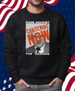 Ally Beardsley Bernie Sanders Rage Against The Machine Ceasefire Now Shirt Sweatshirt