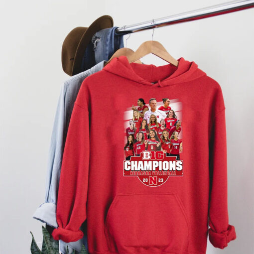 Big Champions Nebraska Volleyball 2023 Shirt Hoodie