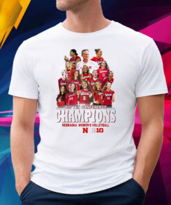 Big Ten Conference Champions Nebraska Womens Volleyball 2023 Shirt