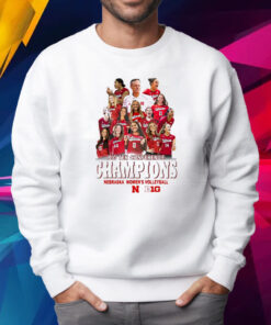 Big Ten Conference Champions Nebraska Womens Volleyball 2023 Shirt Sweatshirt