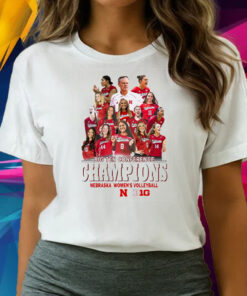 Big Ten Conference Champions Nebraska Womens Volleyball 2023 Shirts