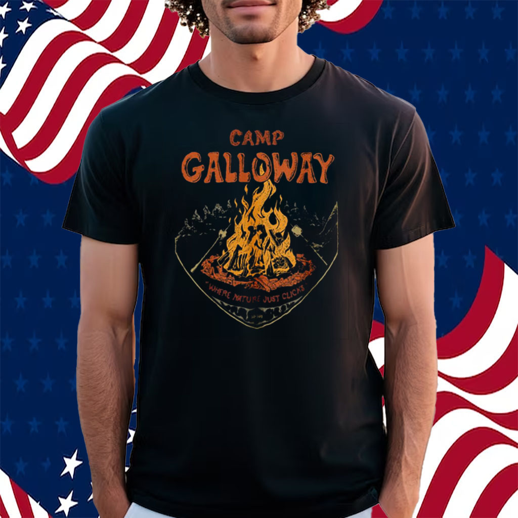 Camp Galloway Where Nature Just Clicks Shirt - ShirtsOwl Office