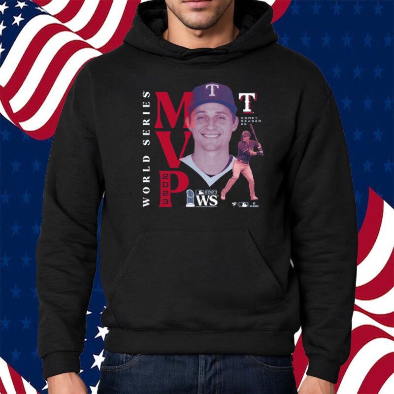 Corey Seager Texas Rangers 2023 World Series Champions Mvp Shirt