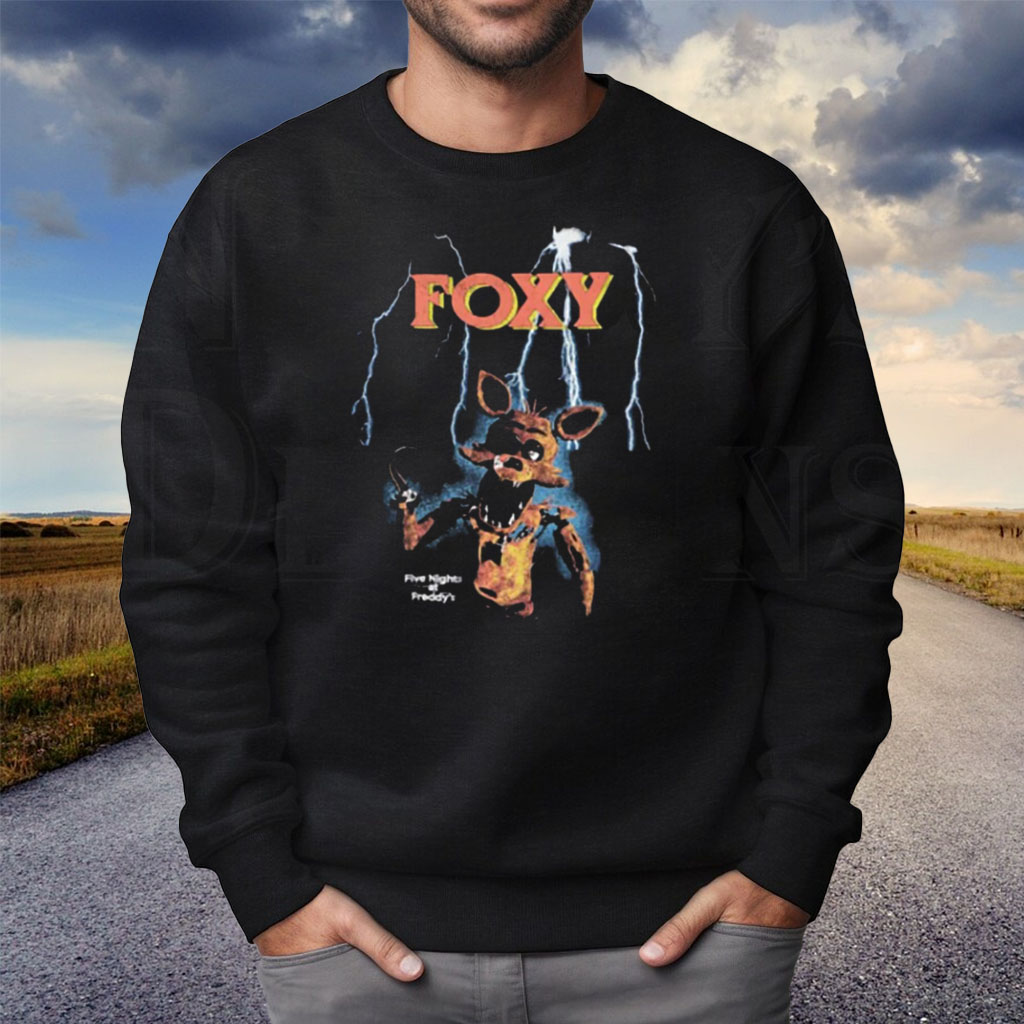 UPDATED Foxy Shirt Fnaf Shirt Fnaf 1 Shirt Animatronic 