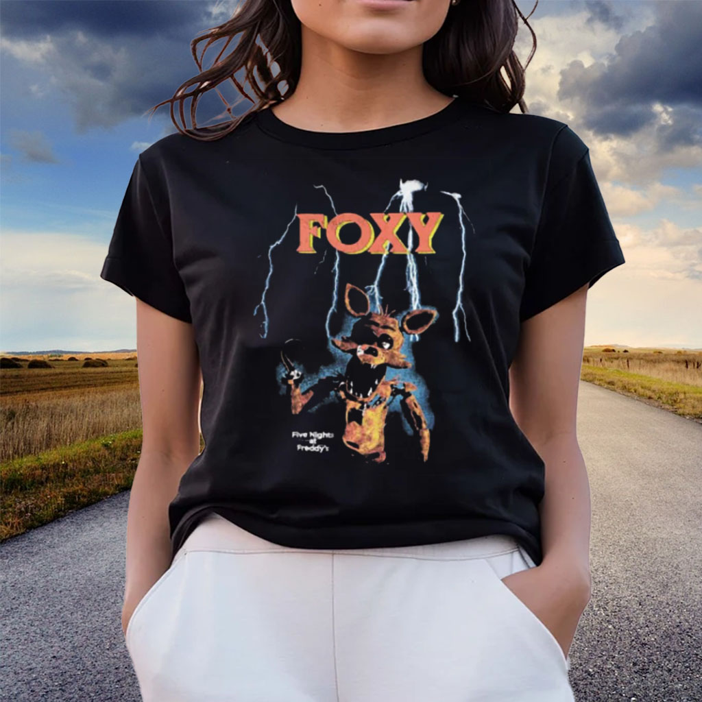 UPDATED Foxy Shirt Fnaf Shirt Fnaf 1 Shirt Animatronic 