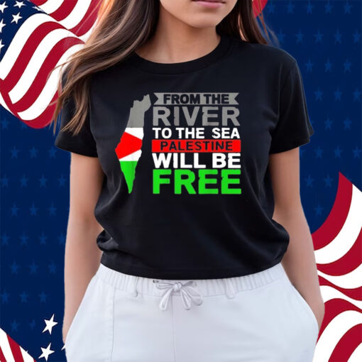 From The River To The Sea Palestine Will Be Free Men Shirts