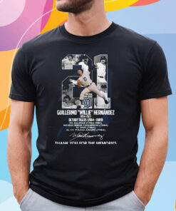 Guillermo Willie Hernandez 1954 – 2023 Detroit Tigers 1984 – 1989 Thank You For The Memories Shirt