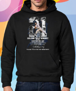 Guillermo Willie Hernandez 1954 – 2023 Detroit Tigers 1984 – 1989 Thank You For The Memories Shirt Hoodie