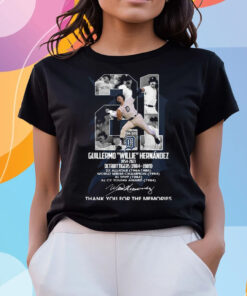 Guillermo Willie Hernandez 1954 – 2023 Detroit Tigers 1984 – 1989 Thank You For The Memories Shirts