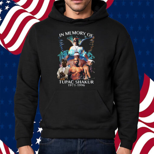 In Memory Of Tupac Shakur 1971 – 1996 Thug Life Thank You For The Memories Shirt Hoodie
