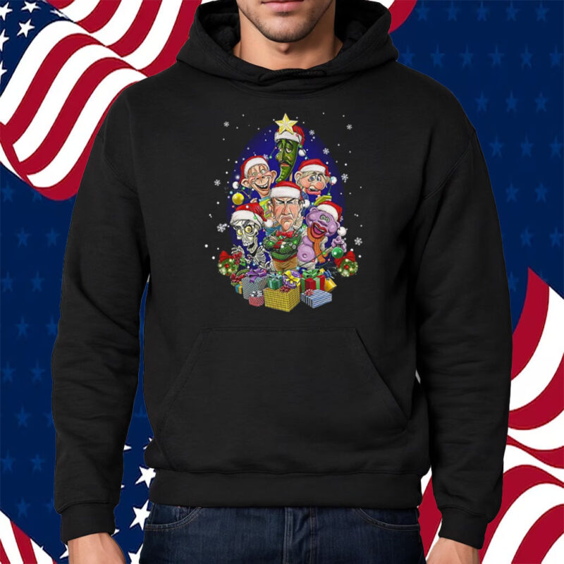 Jeff Dunham Characters 2023 Merry Christmas Shirt Hoodie