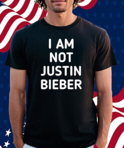 Jon Campbell I Am Justin Bieber Shirt