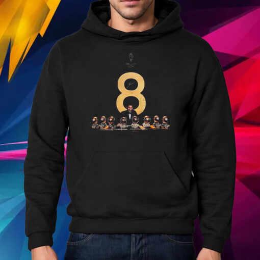 Lionel Messi 8 Ballon D’Or Winner Classic Shirt Hoodie