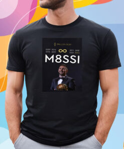 Lionel Messi Wins His Eighth Ballon d’Or In 2023 Infinity shirt